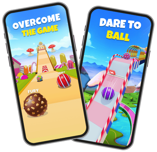 Candy Ball Run – Rolling Games
