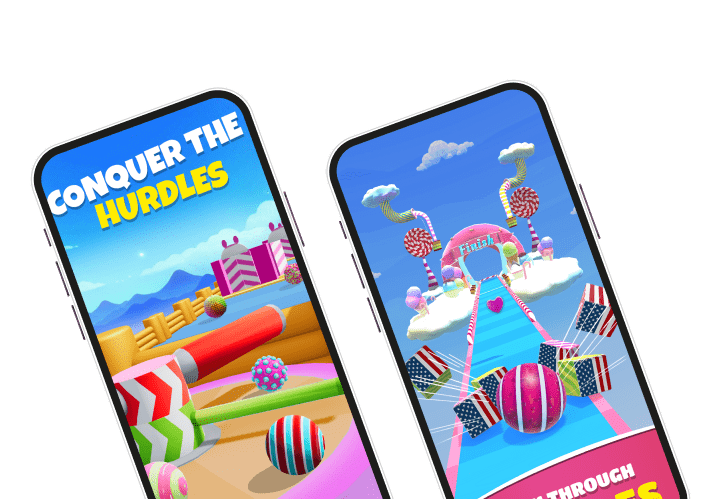 Candy Ball Run – Rolling Games